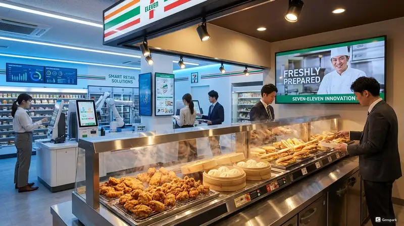 Preview of Futuristic store visualization
