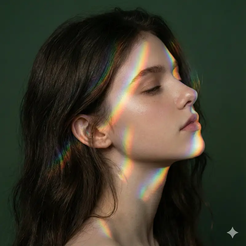 پیش‌نمایش Cinematic Portrait with Identity Preservation and Prism Lighting