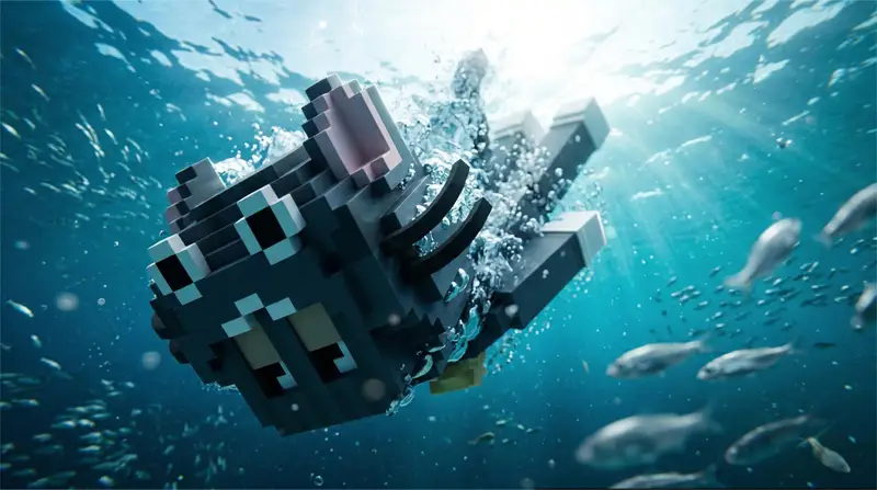 Preview of Cinematic Underwater Dive Scene