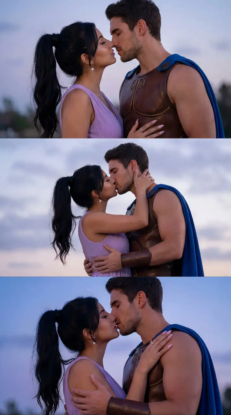Preview of Cinematic Cosplay Romance Triptych