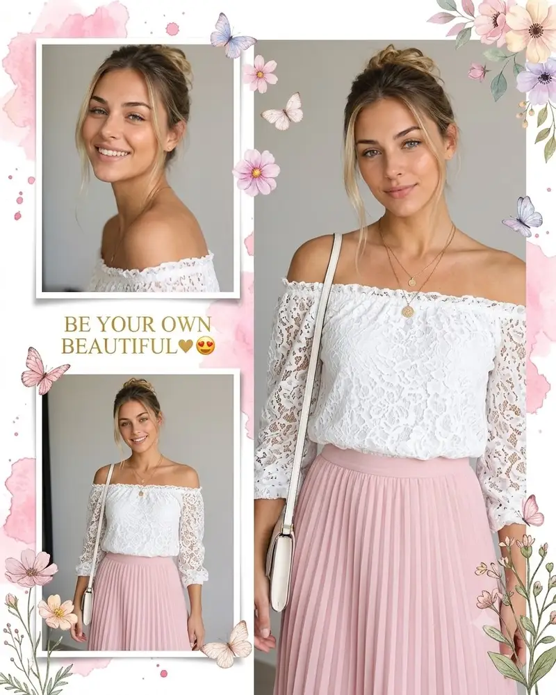 Preview of Romantic Feminine Editorial Collage