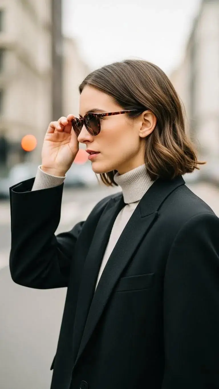 Preview of Minimalist Urban Fashion Editorial Side Profile