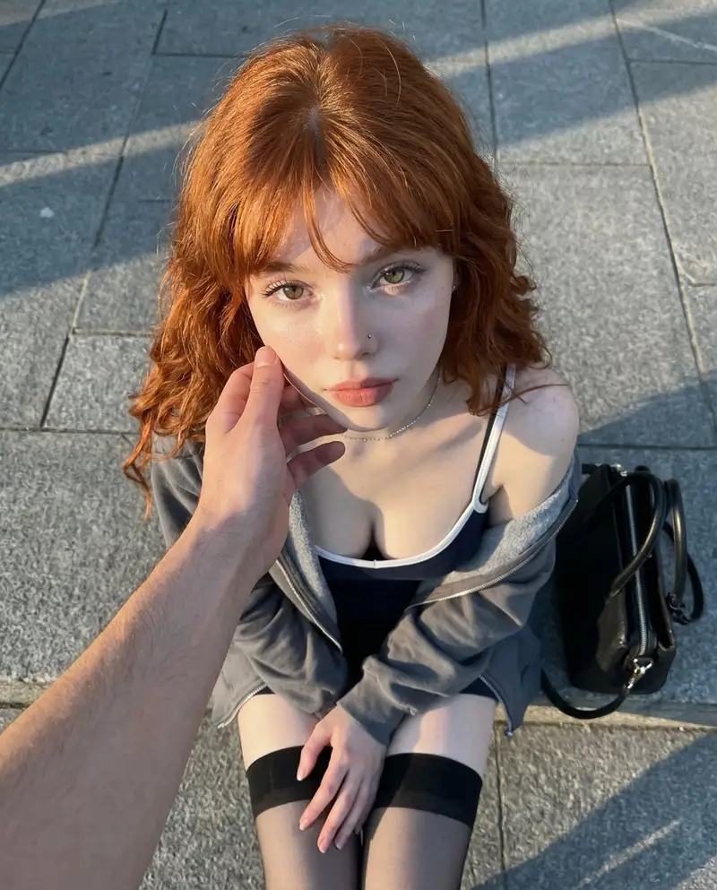 Preview of Top-Down Outdoor Portrait at Golden Hour