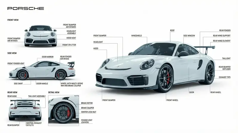 Preview of Technical Product Documentation Prompt (Porsche)