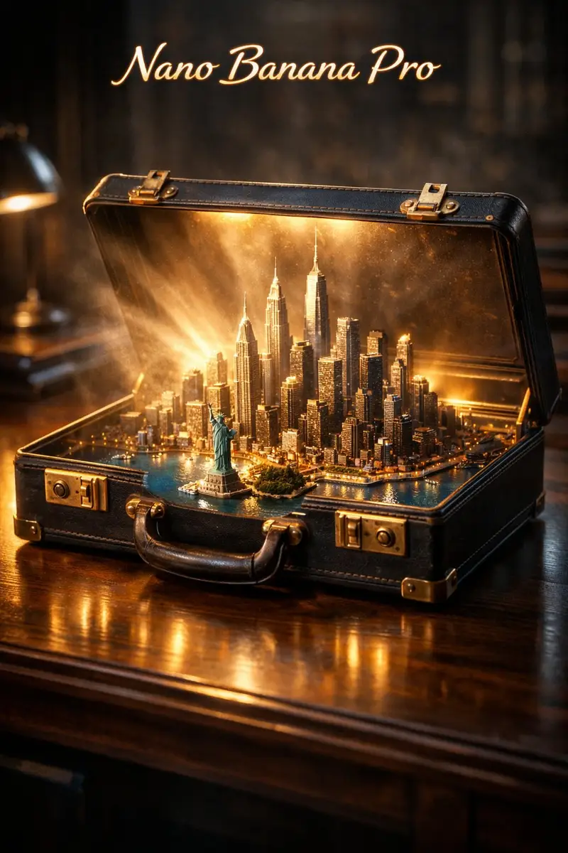 پیش‌نمایش Cinematic Product Reveal of a Vintage Briefcase