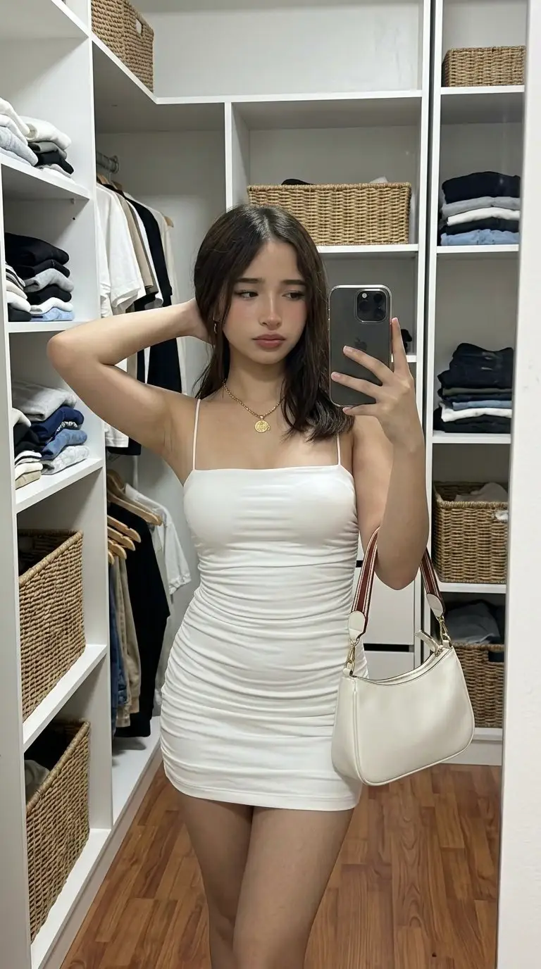 Preview of Hyper-Realistic Mirror Selfie Prompt for Gemini Nano Banana 2