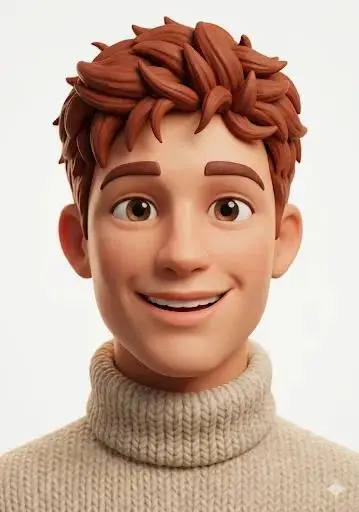 Preview of Pixar/Disney Style 3D Character Portrait