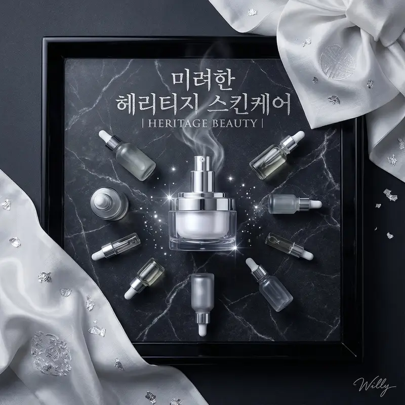 پیش‌نمایش Luxury Korean Skincare Advertisement Prompt