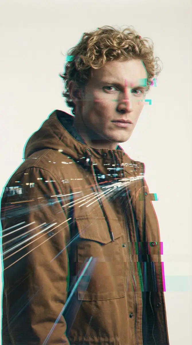Preview of Digital Glitch Portrait Prompt