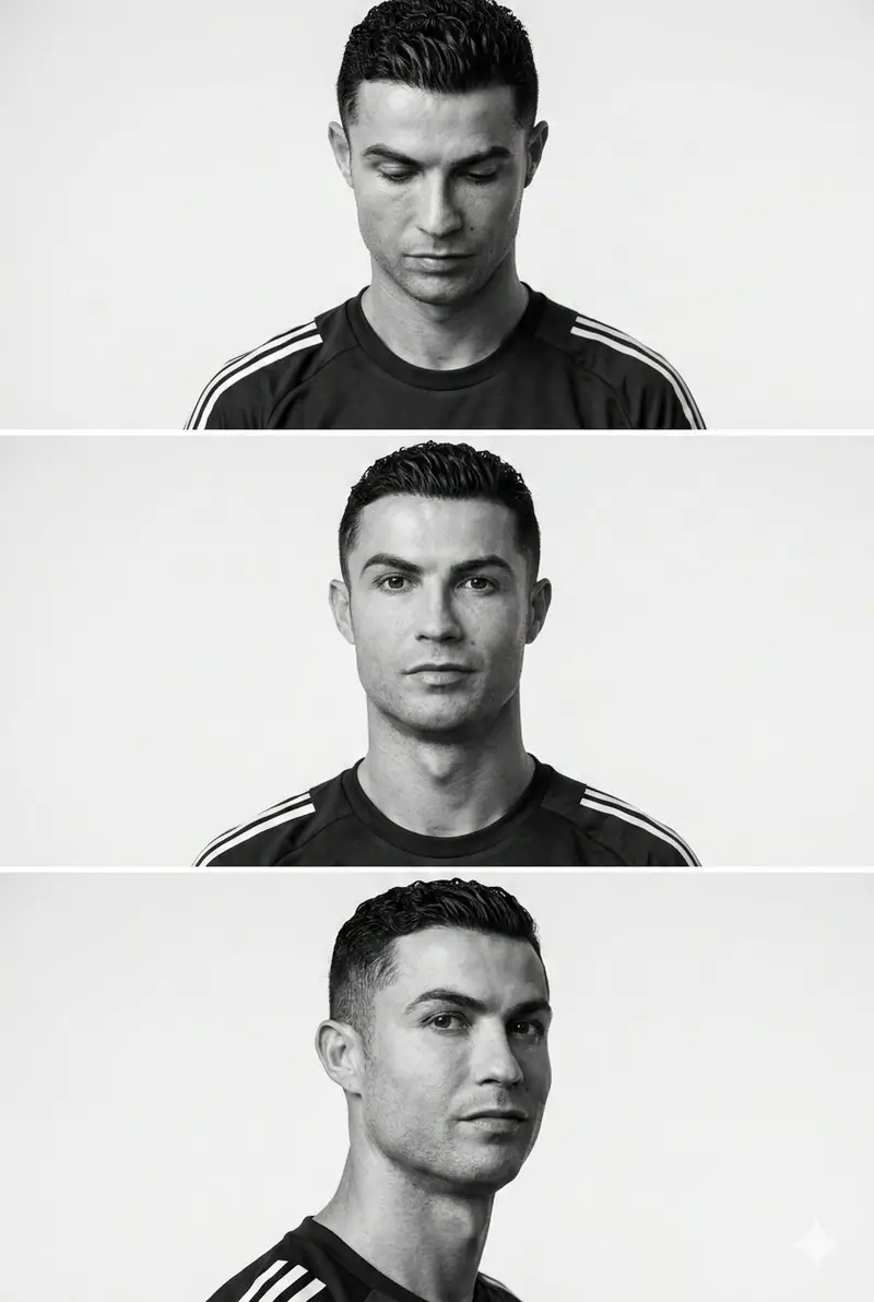 Preview of Minimalist Editorial Portrait Series Prompt