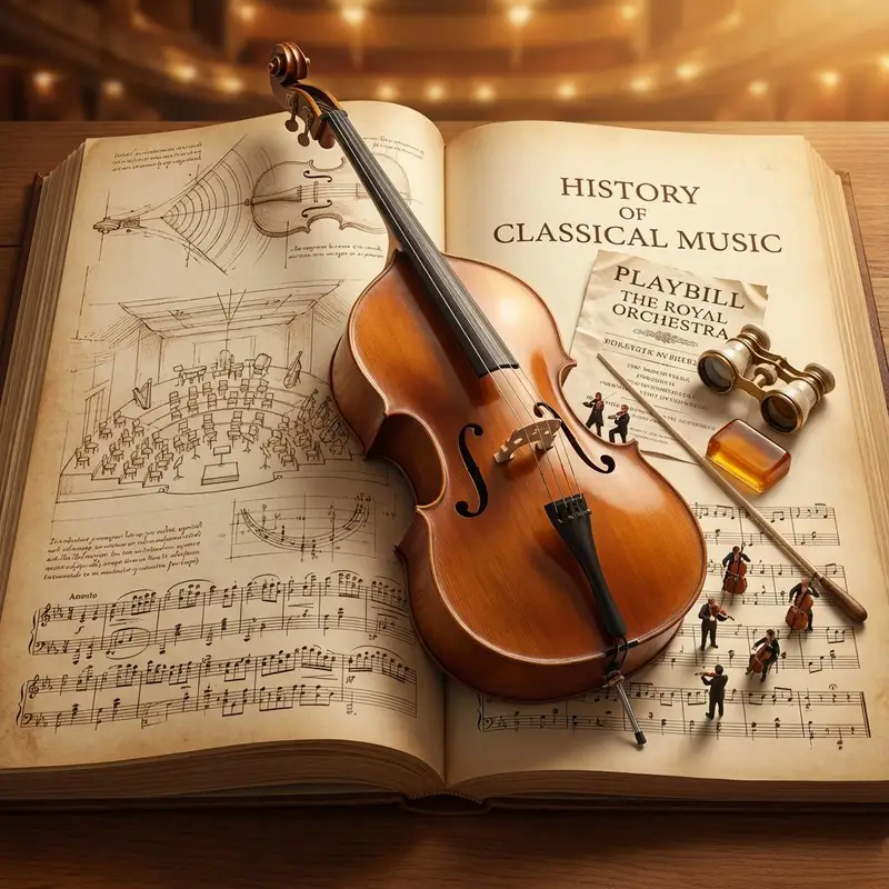پیش‌نمایش History of Music Diorama Book Prompt