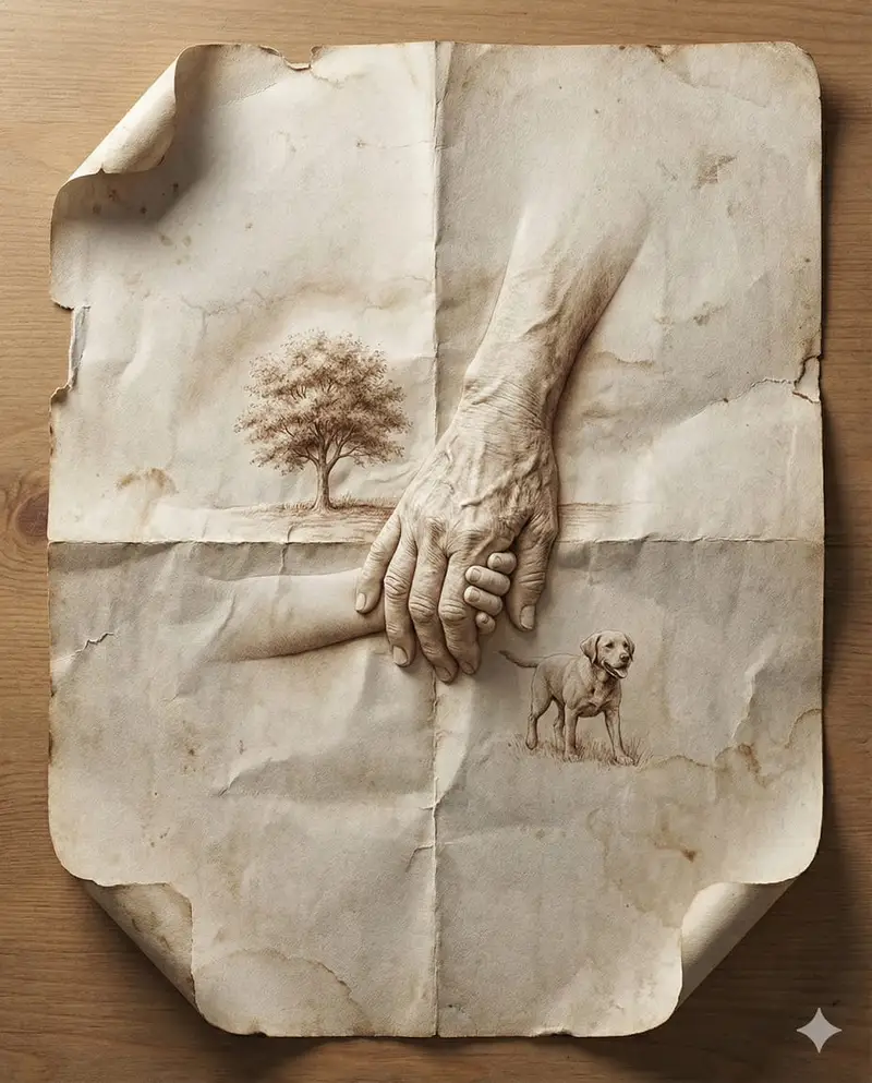 پیش‌نمایش Aged Paper Illusion Promotional Design