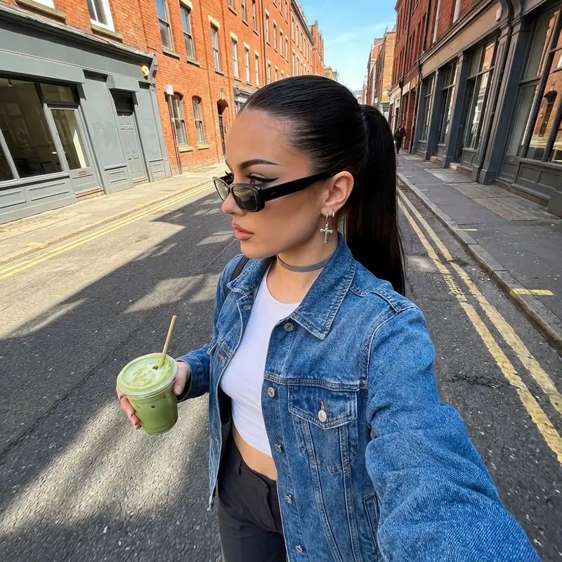 Preview of Urban Street Fashion Portrait Prompt