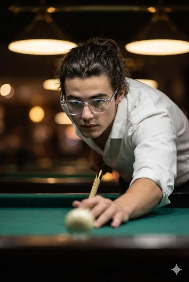 Preview of Cinematic Ultra-Realistic Billiards Shot