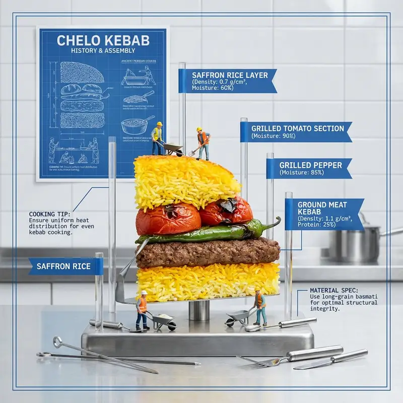 Preview of Exploded Food Diagram Technical Photography Prompt