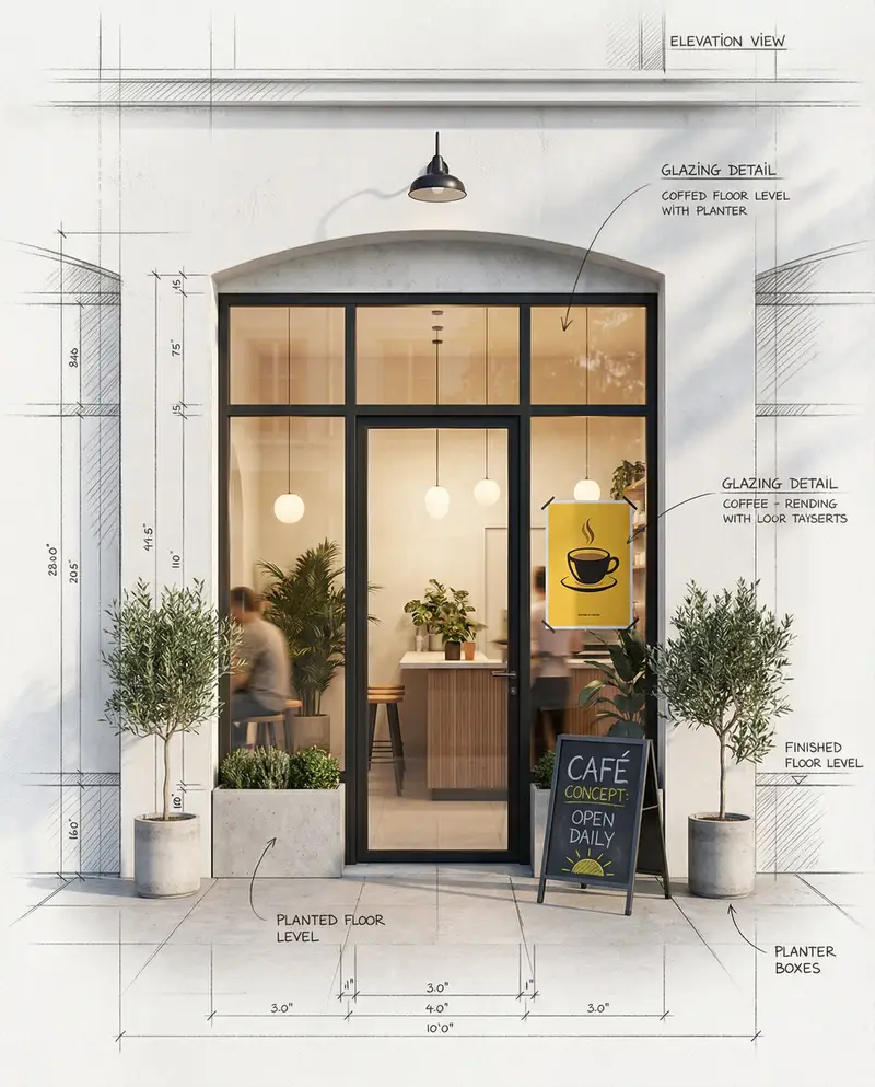 پیش‌نمایش Architectural Concept Rendering: Sketch to Photorealism