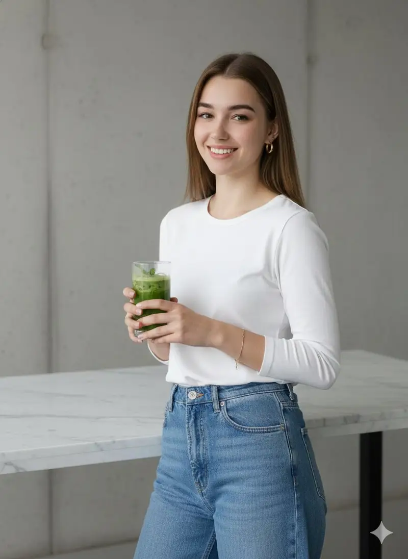 پیش‌نمایش Modern Lifestyle Portrait with Strict Identity Lock