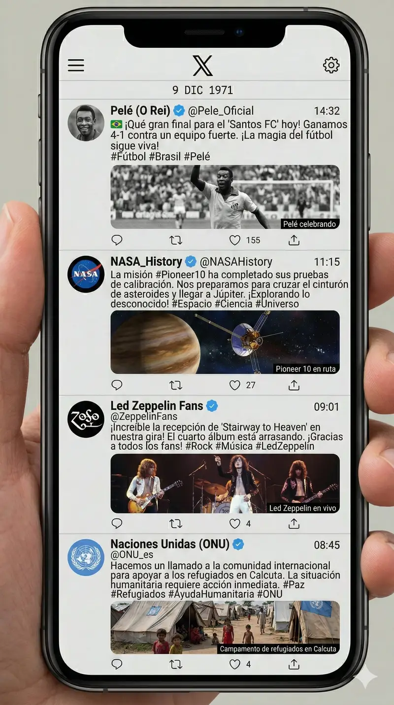Preview of Historical Social Media Feed Generation