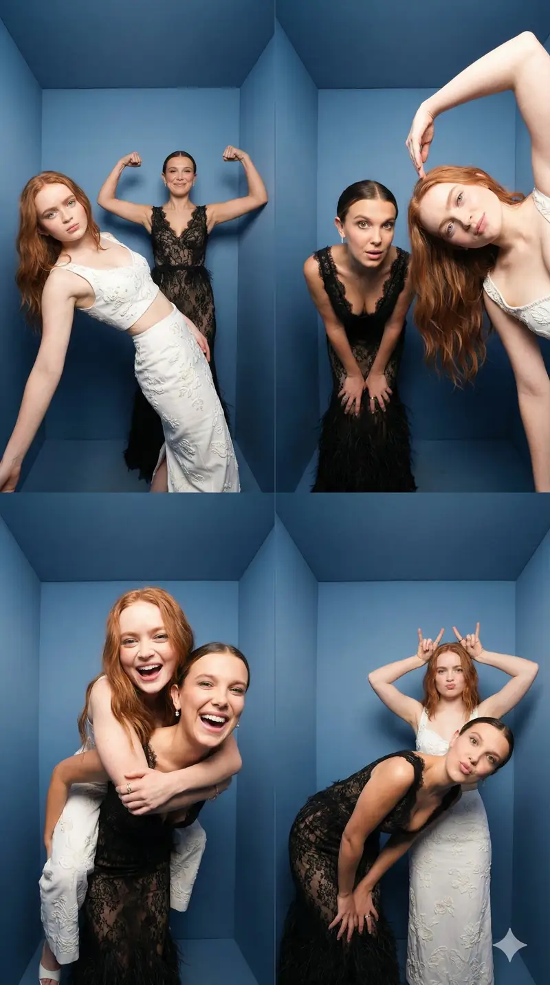 Preview of iPhone Photobooth Collage of Two Subjects