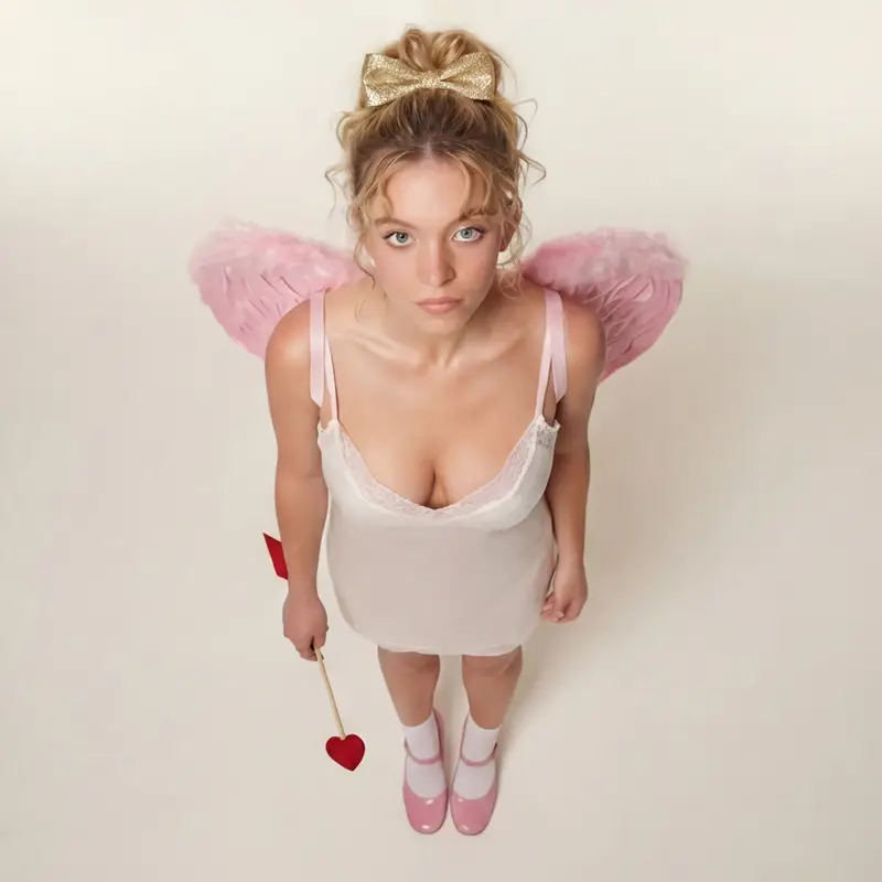 Preview of Modern Ethereal Cupid / Coquette Core Portrait · 2