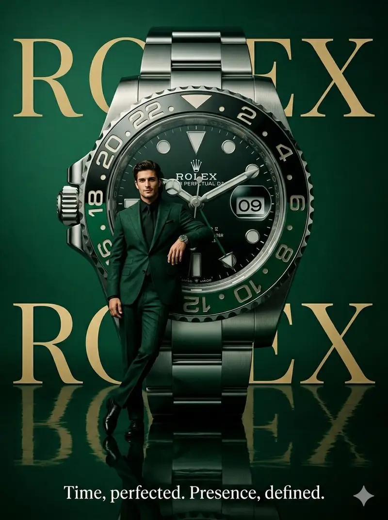 Preview of Surrealist Rolex Brand Poster · 2