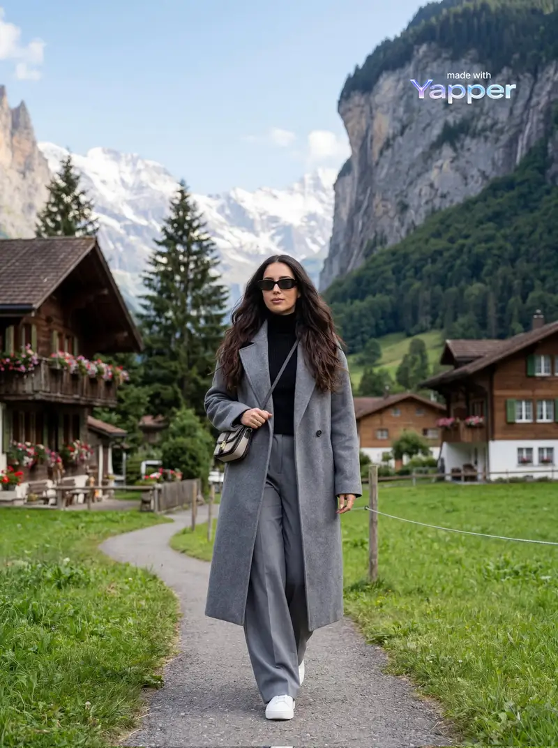 Preview of Travel Lifestyle Photography in Swiss Alpine Village