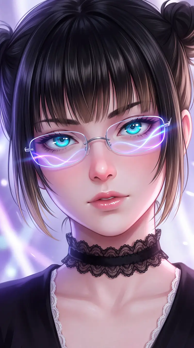 Preview of Detailed Maki Zenin Anime Portrait