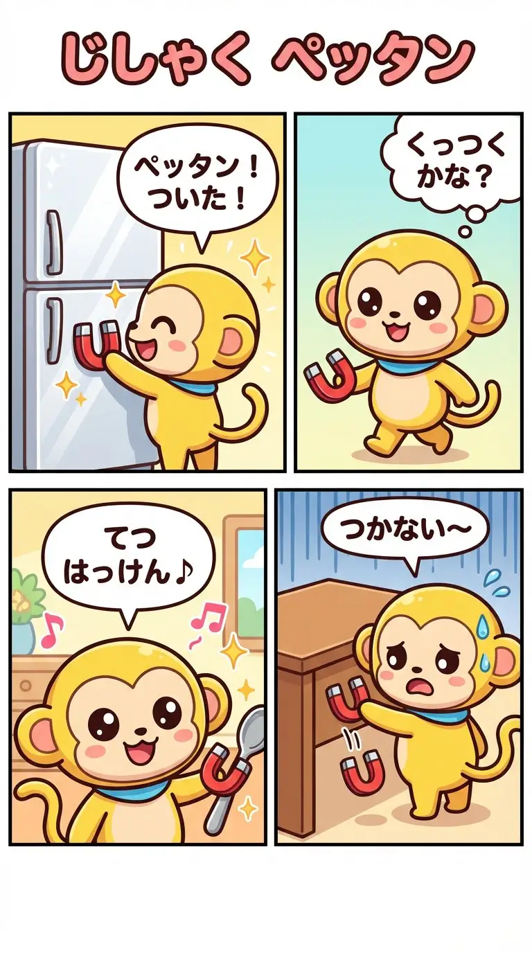 Preview of Nano-kun's Daily Life: Magnet Comic Strip Prompt