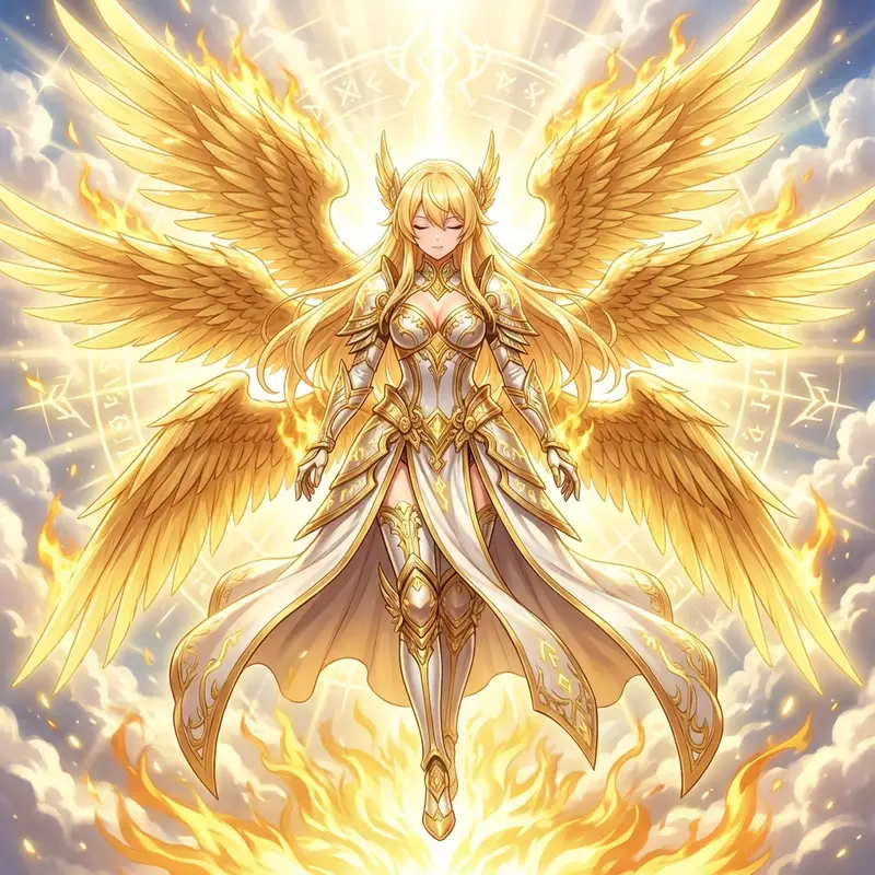 Preview of Transforming into a Seraphim (Cherub)