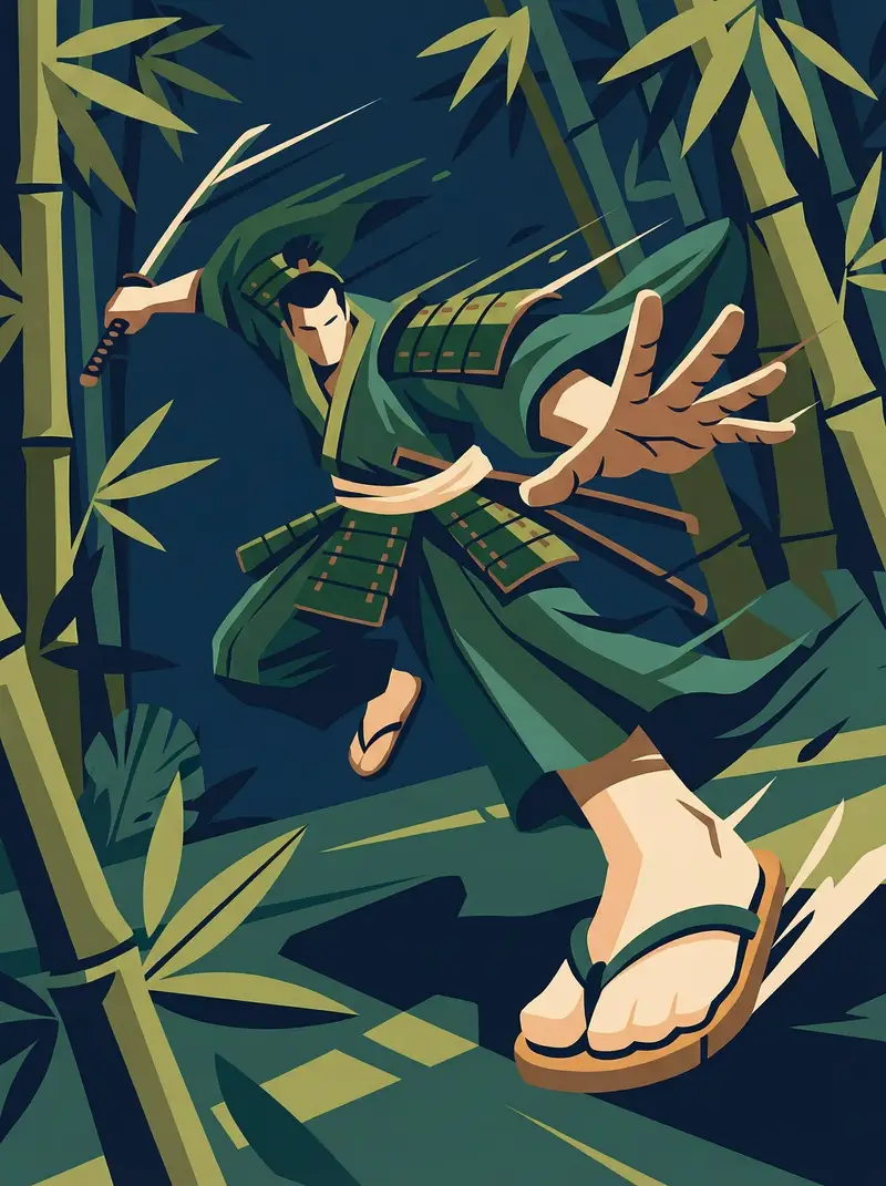 Preview of Dynamic Perspective Flat Vector Illustration