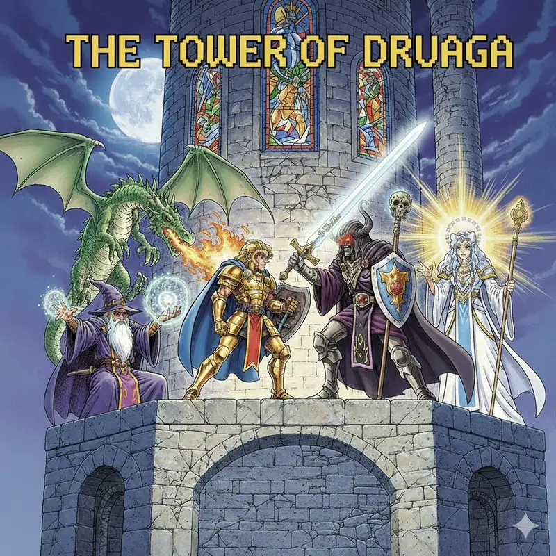 Preview of Tower of Druaga Gilgamesh vs. Druaga Prompt