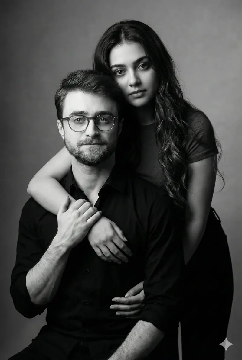 Preview of Monochrome Fine Art Couple Portrait