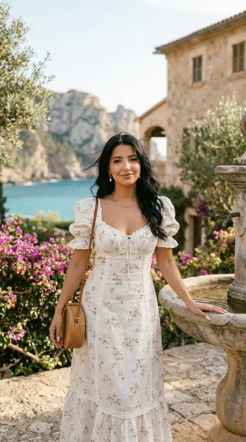 Preview of Romantic Mediterranean Coastal Editorial