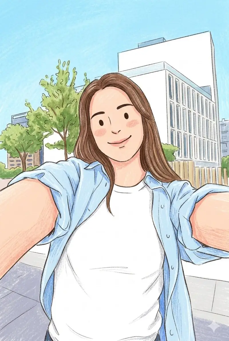 پیش‌نمایش Children's Book Style Colored Pencil and Watercolor Illustration