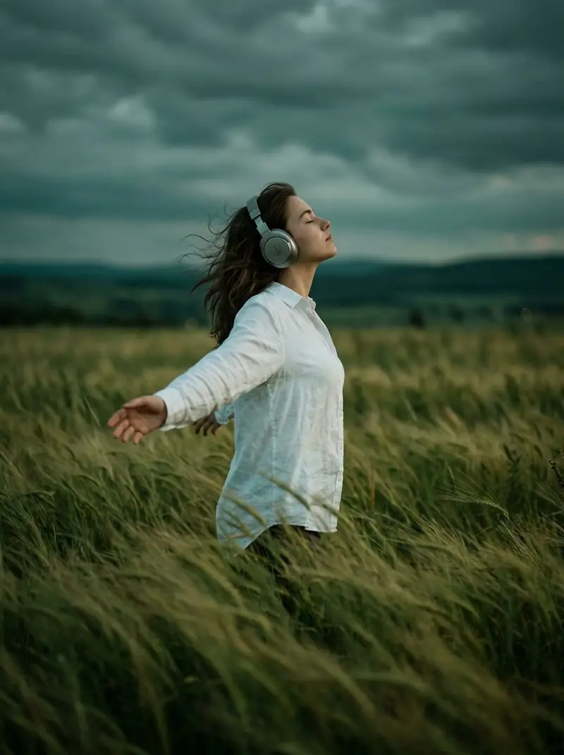 پیش‌نمایش Moody Cinematic Field Portrait