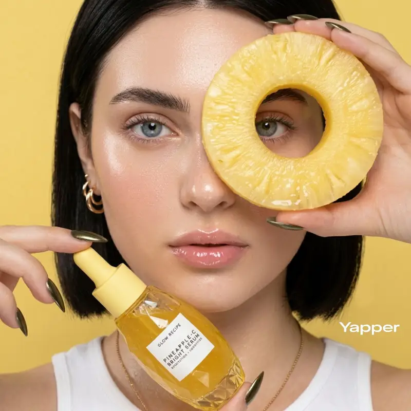 Preview of Tropical Skincare Product Photography