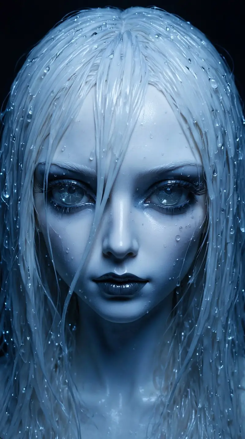 Preview of High-Fashion Ball-Jointed Doll in Synthetic Despair