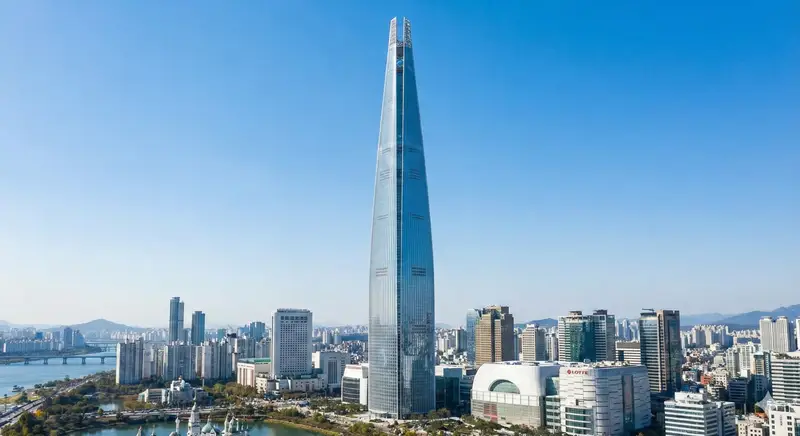 پیش‌نمایش تصویر موقعیت‌یابی با محوریت برج لوته ورلد