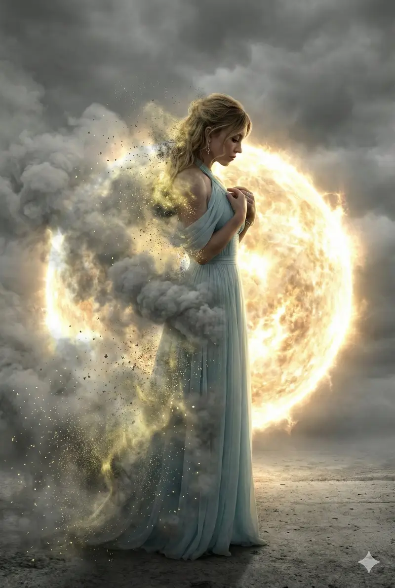 Preview of Cinematic Disintegration Effect Portrait