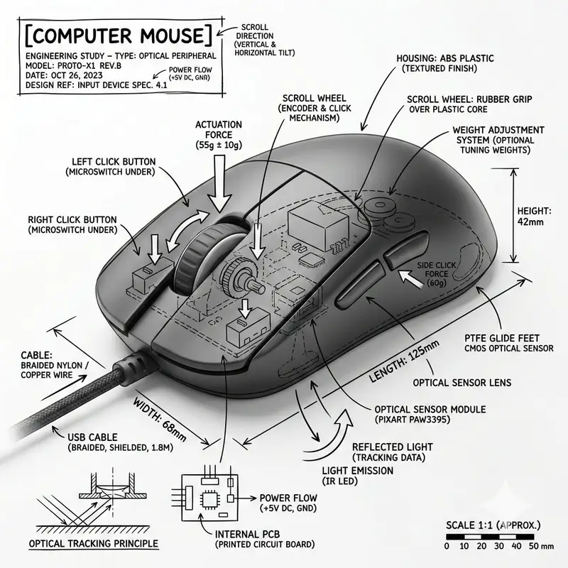 پیش‌نمایش Technical Infographic Overlay for Object Annotation
