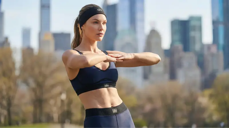 Preview of Cinematic Pilates Scene in Central Park