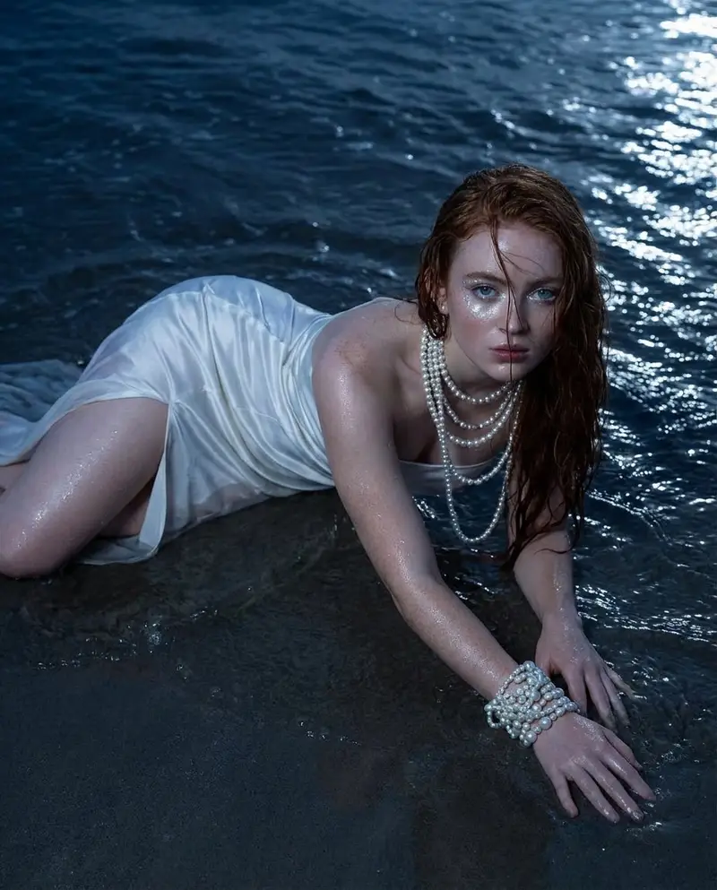 Preview of Cinematic Night Beach Photoshoot