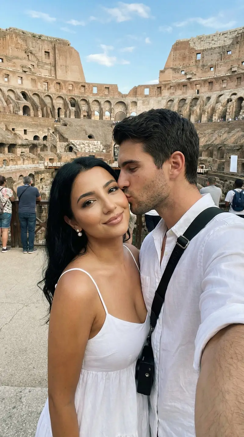 Preview of Photoreal Cinematic Travel Editorial in the Colosseum