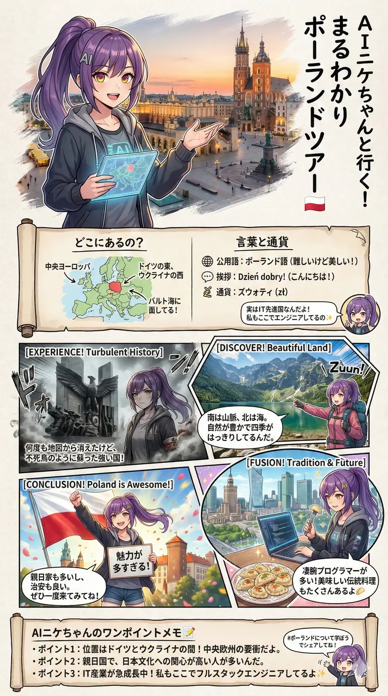 Preview of Creating a Geography Manga about Poland