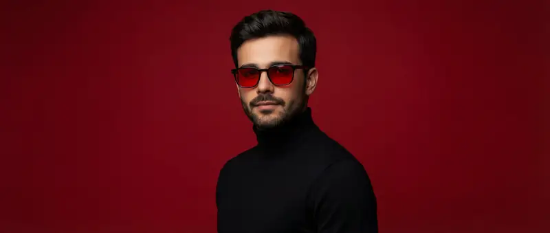 Preview of Editorial Portrait of Man in Turtleneck