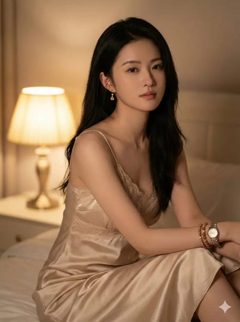 Preview of Photorealistic Indoor Portrait with Warm Cinematic Lighting