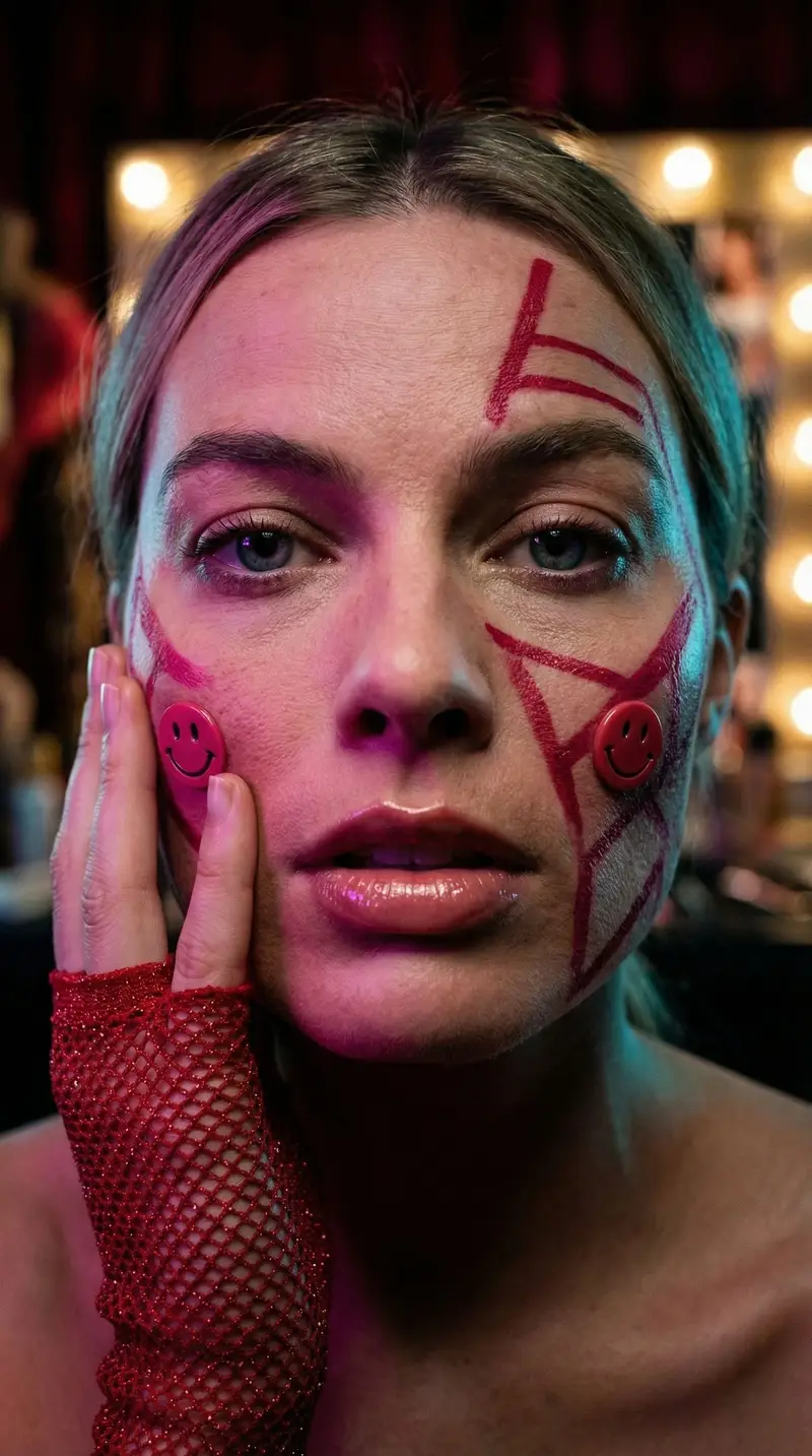 پیش‌نمایش Cyberpunk Geisha Macro Portrait