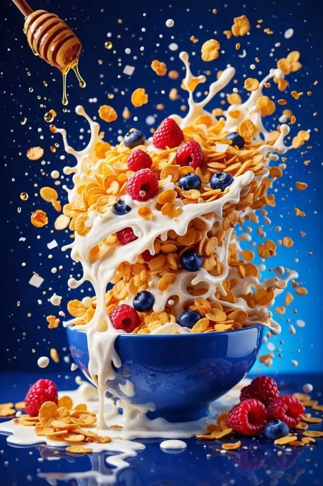 Preview of High-Speed Food Photography with Exploding Ingredients