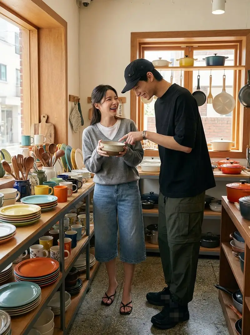 Preview of Shopping date scenario prompt