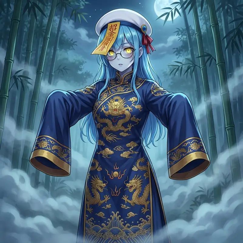 Preview of Ancient Zombie (Kyonsi) in a Bamboo Forest
